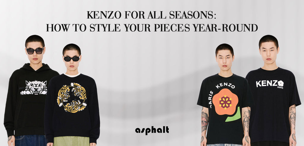 Kenzo for All Seasons: How to Style Your Pieces Year-Round