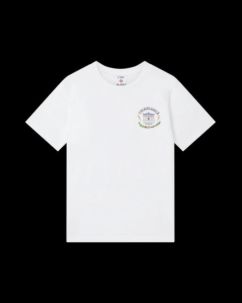 CASABLANCA Le Temple Du Sport Printed Tee Mens Apparel