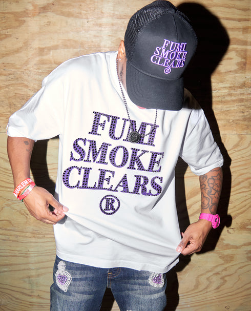 WHENSMOKECLEARS Fumi Rhinestone Tee Mens Apparel