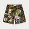 GODSPEED Patchwork Denim Shorts Mens Apparel