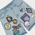 GODSPEED Patch Work Denim Shorts Mens Apparel