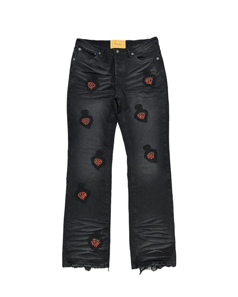 WHENSMOKECLEARS Diamond Denim Mens Apparel