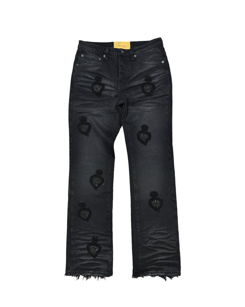 WHENSMOKECLEARS Diamond Denim Mens Apparel