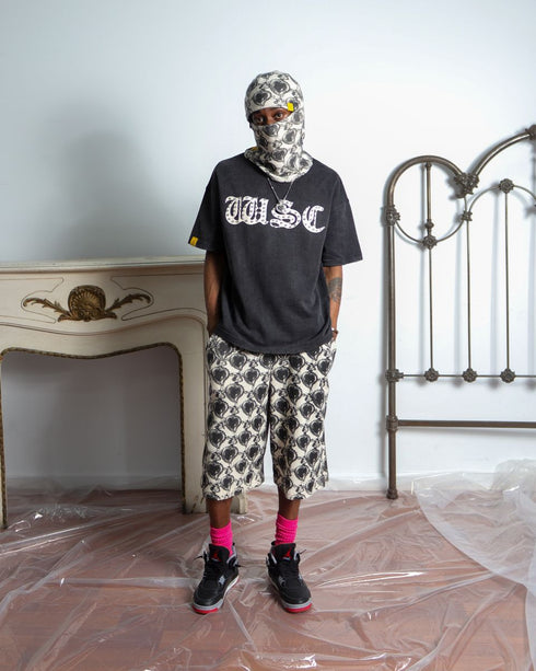 WHENSMOKECLEARS Thermal Shorts Mens Apparel