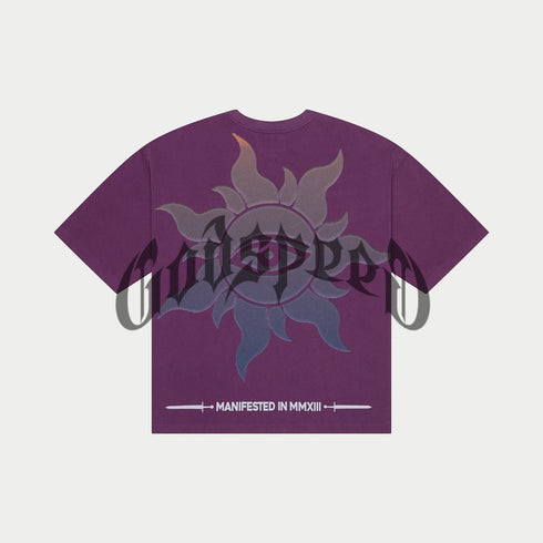 GODSPEED Purple City T-shirt Mens Apparel
