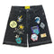 GODSPEED Patchwork Denim Shorts Mens Apparel