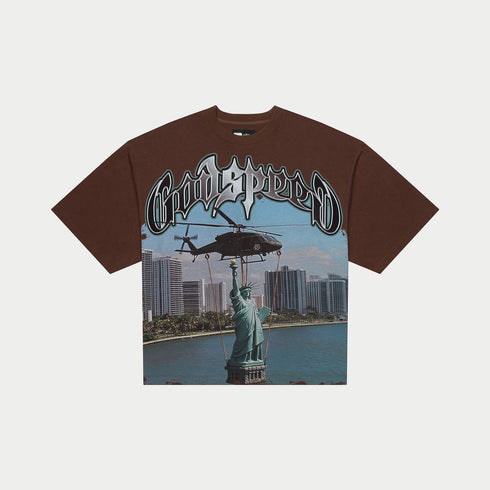 GODSPEED Jfk To Miami Tee Mens Apparel