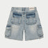 GODSPEED Octagon Cargo Denim Shorts Mens Apparel