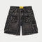 GODSPEED Octagon Cargo Denim Shorts Mens Apparel