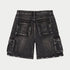 GODSPEED Octagon Cargo Denim Shorts Mens Apparel