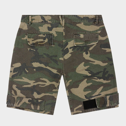GODSPEED Militia Cargo Camo Shorts Men's Apparel