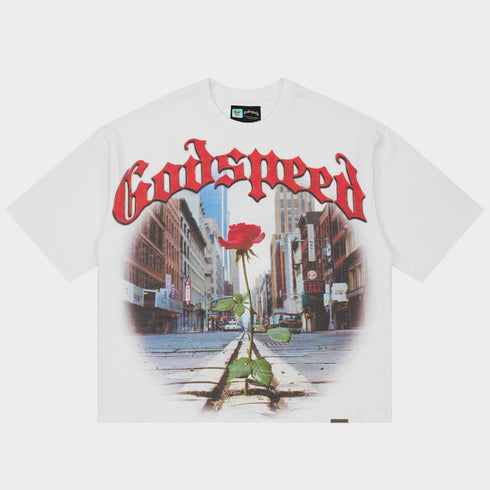 GODSPEED Concrete Rose T-shirt Men's Apparel