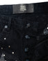 WHENSMOKECLEARS Stargaze Denim Shorts Mens Apparel