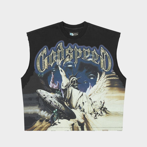 GODSPEED The Landing Sleeveless Tee Men's Apparel