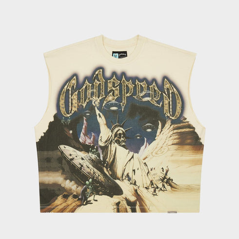 GODSPEED The Landing Sleeveless Tee Men's Apparel