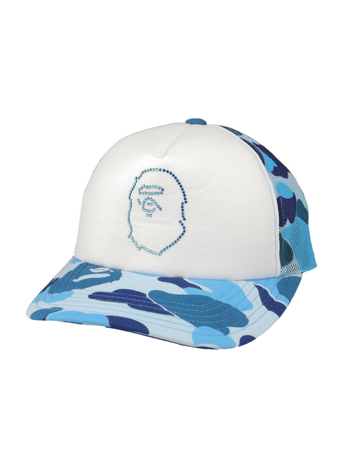 BAPE ABC Camo Crystal Stone Mesh Accessories