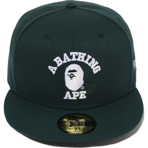 BAPE Glow In Dark College New Era59 Accessories