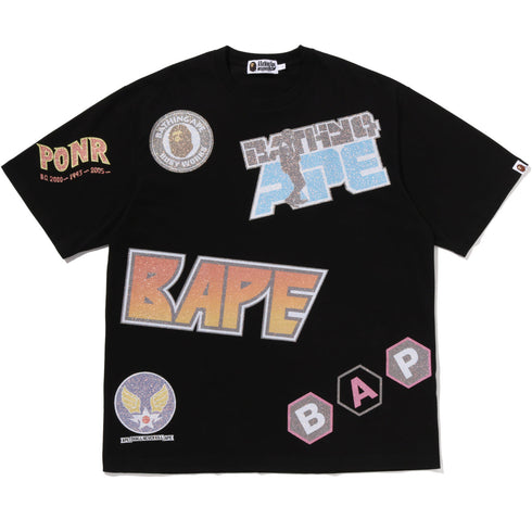 BAPE Multi Archive Motif Tee Men's Apparel