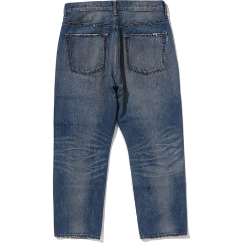 BAPE Color Stone 13 OZ Denim Pants Mens Apparel