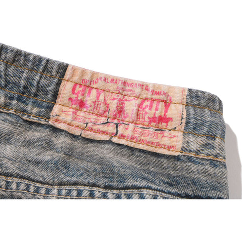 BAPE STA Fake Print Shorts Men's Apparel