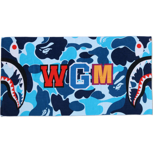 BAPE Abc Camo Shark Beach Towel Accessories