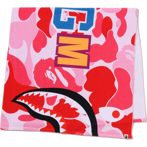 BAPE Abc Camo Shark Beach Towel Accessories