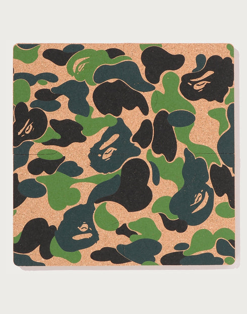 BAPE Abc Camo Puzzle Cork Coaster Accessories