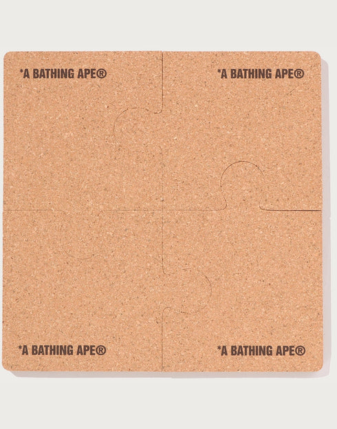 BAPE Abc Camo Puzzle Cork Coaster Accessories
