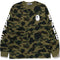 BAPE 1st Camo L/s Tee Men's Apparel