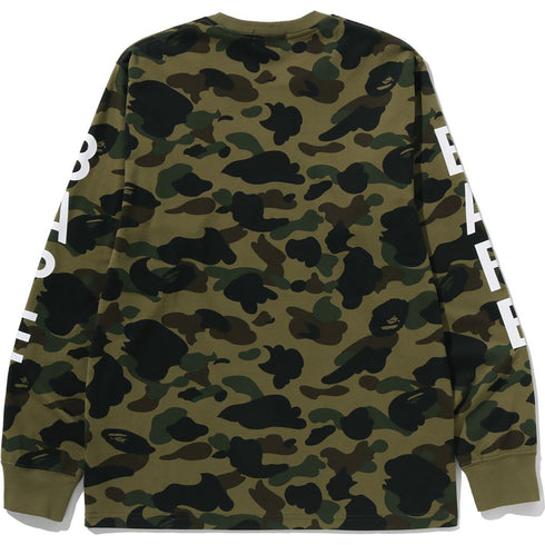 BAPE 1st Camo L/s Tee Men's Apparel