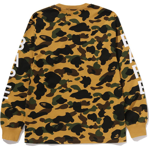 BAPE 1st Camo L/s Tee Men's Apparel