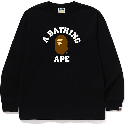 BAPE College L/s Tee Men's Apparel