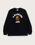 BAPE College L/S Tee Men's Apparel