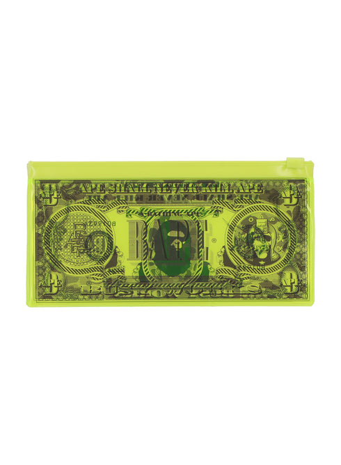 BAPE Banknote Design Clear Pouch Accessories