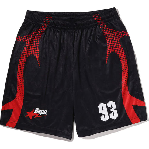 BAPE Ape Flame Monogram Jacquard Shorts Men's Apparel