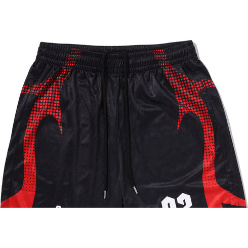 BAPE Ape Flame Monogram Jacquard Shorts Men's Apparel