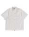 BAPE Embroidery Open Collar SS Shirt Mens Apparel