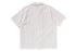 BAPE Embroidery Open Collar SS Shirt Mens Apparel