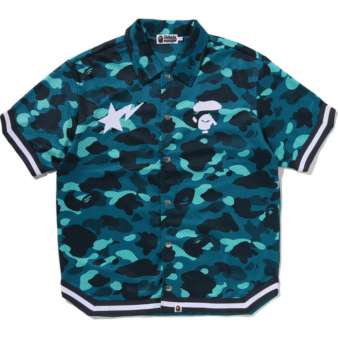 BAPE Color Camo Warm Up Ss Shirt Men's Apparel