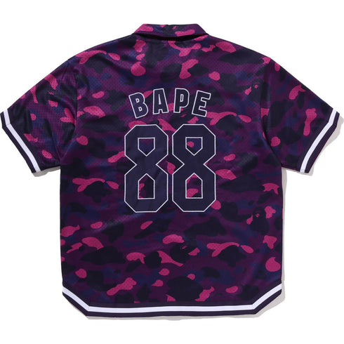 BAPE Color Camo Warm Up Ss Shirt Men's Apparel