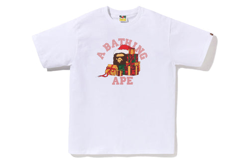 BAPE Present Box College Tee Mens Apparel