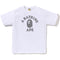 BAPE Reflective On College Tee Men's Apparel