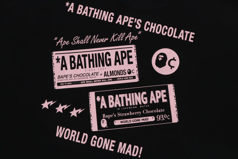 BAPE CHOCOLATE APE TEE Men's Apparel