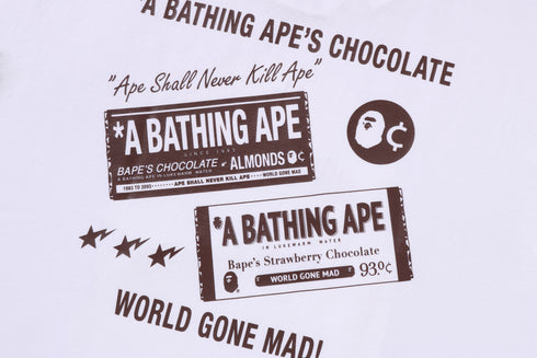 BAPE CHOCOLATE APE TEE Men's Apparel