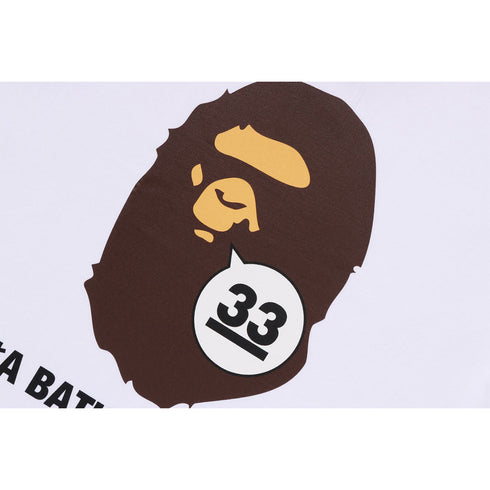 BAPE 33rd Anniv. Ape Head Tee Men's Apparel