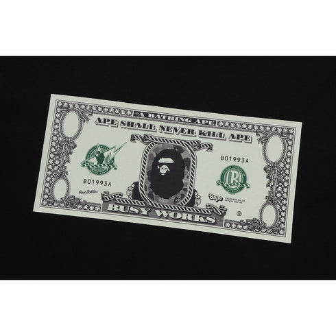 BAPE Banknote Tee Men's Apparel