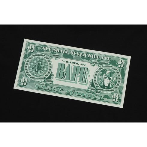 BAPE Banknote Tee Men's Apparel