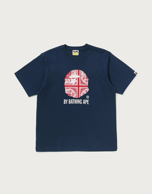 Paisley Pattern Ape Head Tee Mens Apparel