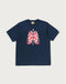Paisley Pattern Tiger Face Tee Mens Apparel