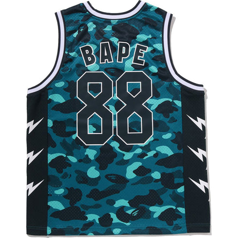 BAPE Color Camo Mesh Multi Logo Men's Apparel